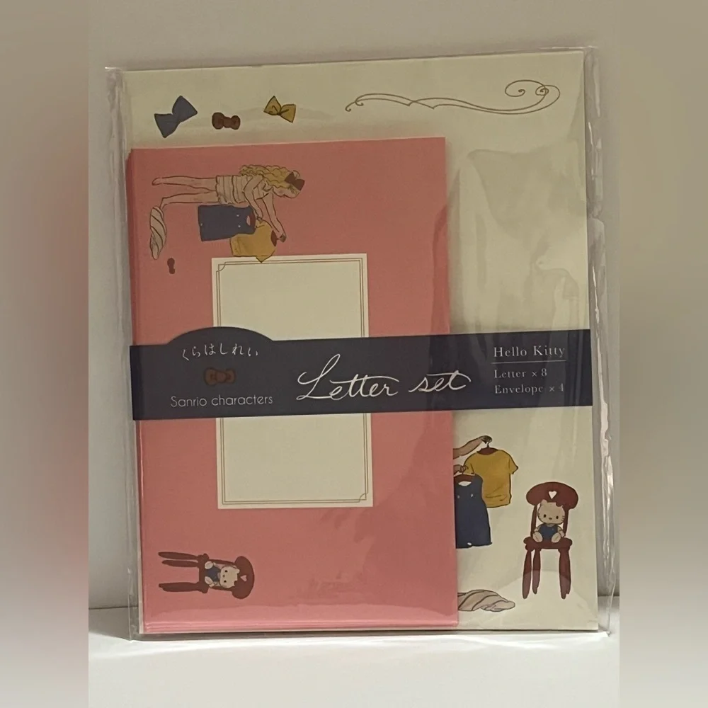 Hello Kitty x Kurahashi Rei Collaboration Letter Set